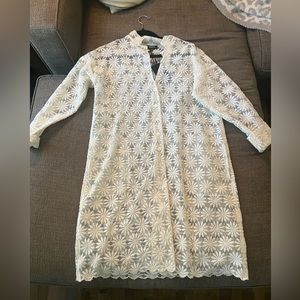 Worth decorative sheath jacket.